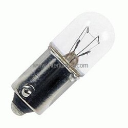 Ba9s 6V 1,1W 10x28 180mA klar ChRL 5235