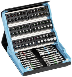 Bity Hazet 2200SC-3 1 zest. płaski, krzyżakowy Phillips, krzyżakowy Pozidriv, wewnętrzny sześciokąt, TORX wewnętrzny, Ta