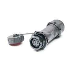 Przemysłowe złącza okrągłe 9-pinowe SY13 Układ szeregowy Gniazdo RS PRO