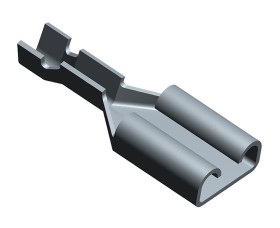 Konektor płaski Żeński 5.59 x 0.31mm długość 14.99mm Izolacja: Nieizolowane Cyna