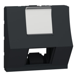 Złącze RJ45 Gniazdo Złącze RJ45 Montaż wpuszczany Schneider Electric, kątowe