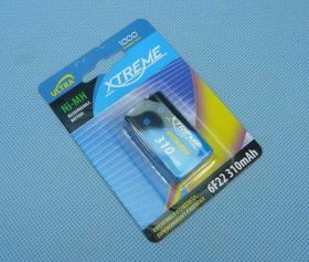 9V 310mAh Ni-MH 6F22 XTREME AKUMULATOR