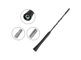 Maszt anteny samochodowej gwint M5 i M6 długość 24cm