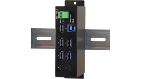 Hub USB USB 3.0, USB 3.1 EX-1197HMS USB 7 Magistrala USB USB A, USB C, Exsys