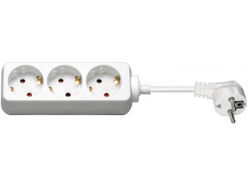 Listwa zasilająca1,5m, Biały