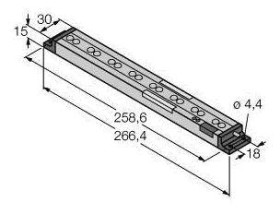 Czujnik umiejscowienia Turck PVD225 3070990 1 szt.