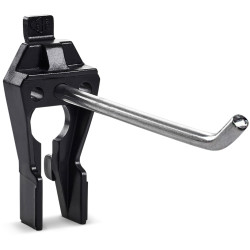 Hak sufitowy, Płytka mocująca, Acetal, Stal, długość: 90mm, Zwykłe