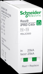 R9L2C600 Replacement protection module for iPRD C40r 3P+N surge arresters