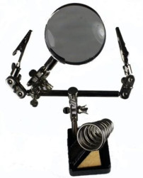 Uchwyt z lupą i podstawą Trzecia Reka