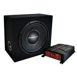 Zestaw CarAudio Pioneer GXT3730B Subwoofer TSW30S4, Wzmacniacz GMA3702