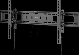 461863 TV wall bracket, 43" to 90", max. 75 kg, anti-theft, black