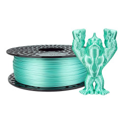 PLA Silk filament Turquoise Blue 1.75mm 1kg - Azurefilm