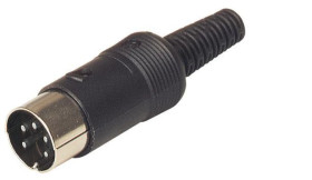 Wtyk gniazdowy z izolowanym uchwytem męski proste 5-pinowe MAS 50