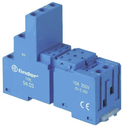 Finder 94.03 Gniazdo przekaźnika Pasuje do przekaźników serii: Finder serii 55 paleta 1 szt.