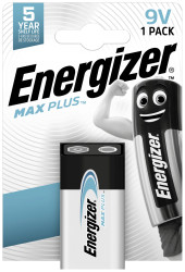 Energizer Max Plus Bateria 9 V alkaliczno-manganowe 9 V 1 szt.