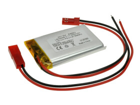 Akumulator; Li-Po; LP603048; 3,7V; 850mAh; 6x30x48mm; Zabezpieczenie PCM; konektor+ gniazdo 2,54*2piny; AKYGA; RoHS
