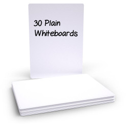 Show-me WBP30 Basics Pack 30 plain drywipe boards