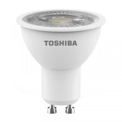 Żarówka LED Halogen GU10 5.5W = 63W 450lm 6500K Zimna Reflektor Punktowy TOSHIBA