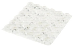 Nóżki antywibracyjne, 22.3mm, Okrągła