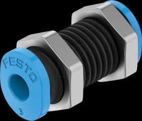 153375 Connector, Schott, hose outer diameter 3 mm &lt;&gt; diameter 3 mm