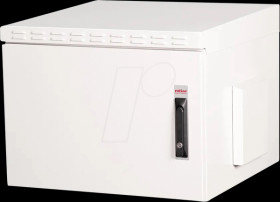 26210083 19-inch wall-mounted housing, 7 U, 600mm depth, outdoor, gray