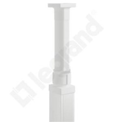 Zestaw wykończeniowy do kolumny 1 i 2-komorowej z teleskopowową regulacją biały 653066