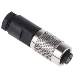 Złącze okrągłe 2-pinowe M9 Kabel Gniazdo binder Żeńskie IP67 712