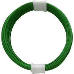 Donau 110-4 Strand Wire 1x0.04mm&#xB2; Green 10m Plastic Insulated