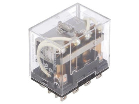 LY4-12DC Przekaźnik: elektromagnetyczny 4PDT Ucewki: 12VDC 10A/110VAC