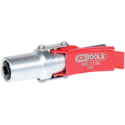 KS Tools 980.1108 Quick-Lock Coupling For Grease Guns, 1/8&quot;