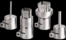 NOZZLE SET Replacement nozzle set for hot air rework stations