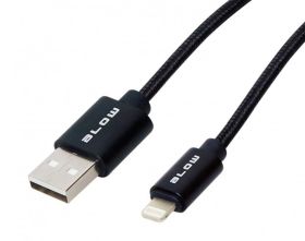 KABEL IPHONE 5/6/7 8P USB 1,5M PLECIONKA