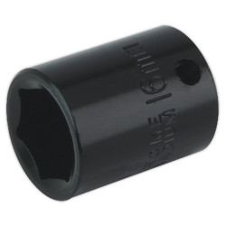Sealey IS3816 Impact Socket 16mm 3/8&quot;sq Drive