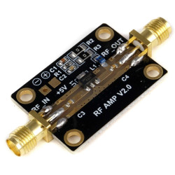 Wzmacniacz szerokopasmowy RF sygnału radiowego 50MHz – 4GHz 5V