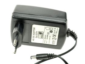 Zasilacz; wtyczkowy; EB3612; 12V DC; 3A; 36W; 2,1/5,5mm prosty; kolor czarny; 90÷264V AC; MW Power