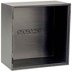 Gainta G505025B Die Cast Enclosure ABS Plastic Black 1 piece