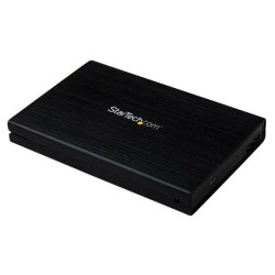 StarTech.com S2510BMU33 2.5in Metal USB 3.0 External SATA III SSD HDD Enclosure