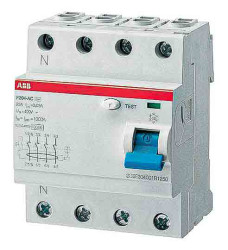 RCCB, 4-biegunowy, 40A, ABB
