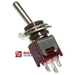 Przełącznik SW-TSM1022A1 submit. czerwony, dwustabilny On-On jednobiegowy