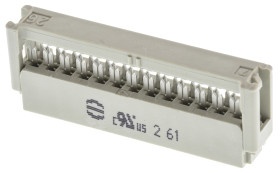 Złącze IDC 26-pinowe 2-rzędowe raster: 2.54mm Żeński Montaż na kablu HARTING