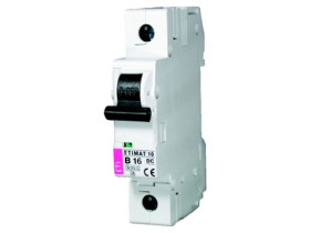 Wyłącznik nadprądowy PV DC B 25A 1P 6kA ETIMAT 10-DC 002127718 ETI