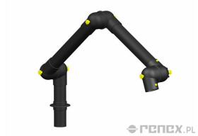 Ramię ALSIDENT 830mm do systemu 75 ESD/EEx montowane do blatu