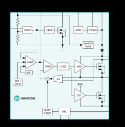 3.5V–36V, 3.5A, Synchronous Buck Converter With 28μA Quiescent Current and Reduced EMI