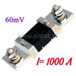 Bocznik pomiarowy 1000A 60mV