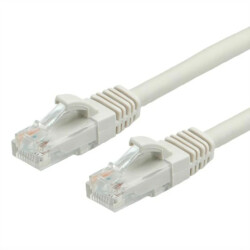 Kabel krosowy VALUE UTP Cat.6 (klasa E), LS0H, szary, 0,5 m