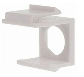 Uchwyt Keystone na złącze F biały CL-BLIND-F /10szt/