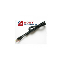 Wtyk DC 3,1/6,3 z przew.1,5m PRO Kabel 1m z wt. pros.