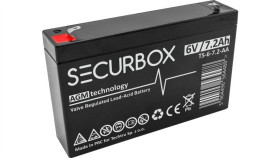 Akumulator Agm Bezobsługowy Do Systemów Alarmowych, Central Ppoż Securbox 6V...