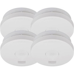 Brennenstuhl 1290050004 Smoke detector SET 4x RM L 3100 with integrated battery