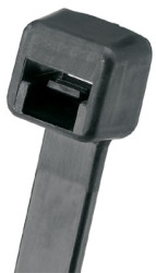 Cable tie, releasable, PA, (L) 249 mm, black, -60 to 85 °C, PLT2.5S-M120